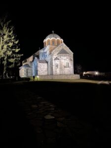 Ученици нишке Богословије у Студеници