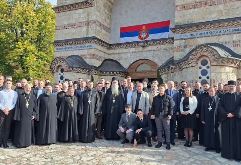 Ректор Богословије у Нишу присуствовао прослави 30 година Богословије у Фочи